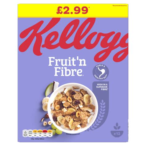 Kellogg's Fruit 'n Fibre Cereal PM£2.99 500g - We Get Any Stock