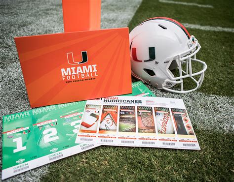 2018 Miami Hurricanes Football Season Ticket Package | Behance