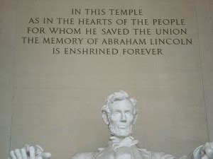 Lincoln Memorial Quotes. QuotesGram