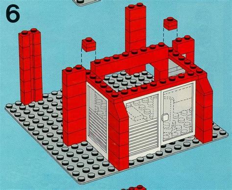 View LEGO® instruction 6369 Garage - LEGO instructions and catalogs library