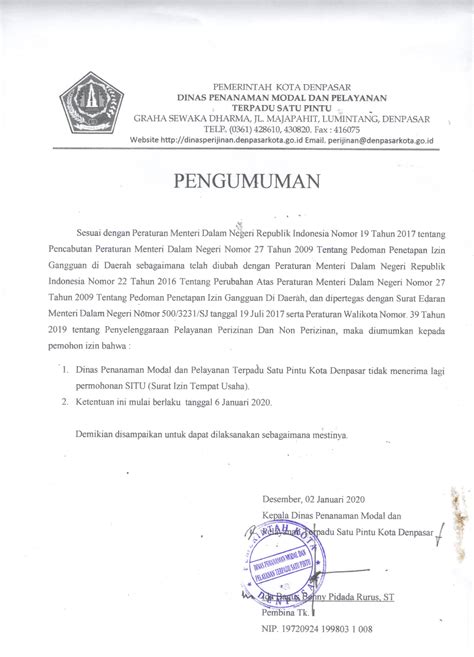 Cara Membuat Surat Dinas Yang Benar Catatan Penting - Riset