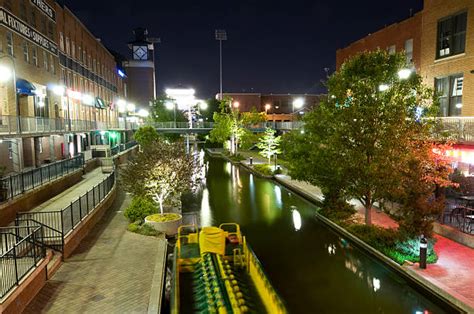 Bricktown Canal Oklahoma City Stock Photos, Pictures & Royalty-Free ...