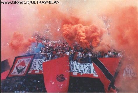 Old school ultras photos from AC Milan