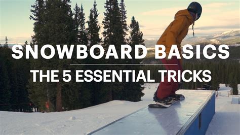 5 Snowboard Tricks for Beginners || REI - YouTube