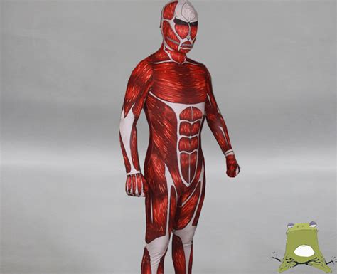 Attack on Titan Colossal Titan Zentai suit costume cosplay buy on Storenvy