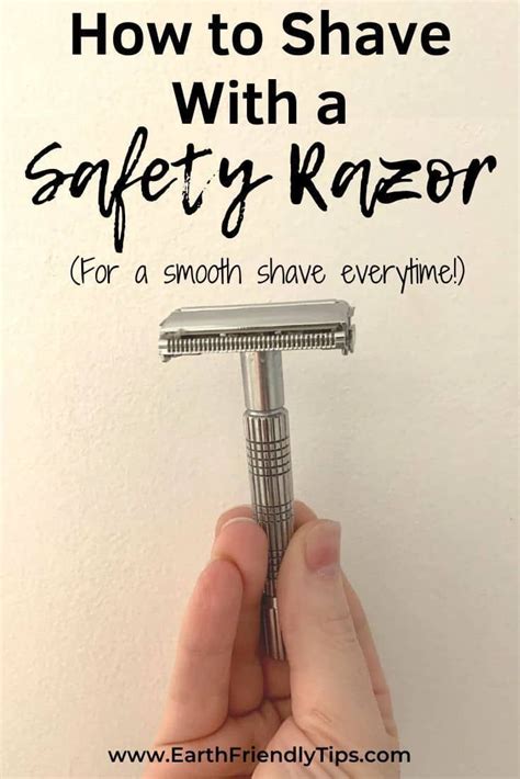 How to Use a Safety Razor - Earth Friendly Tips in 2020 | Safety razor, Razor, Smooth shave