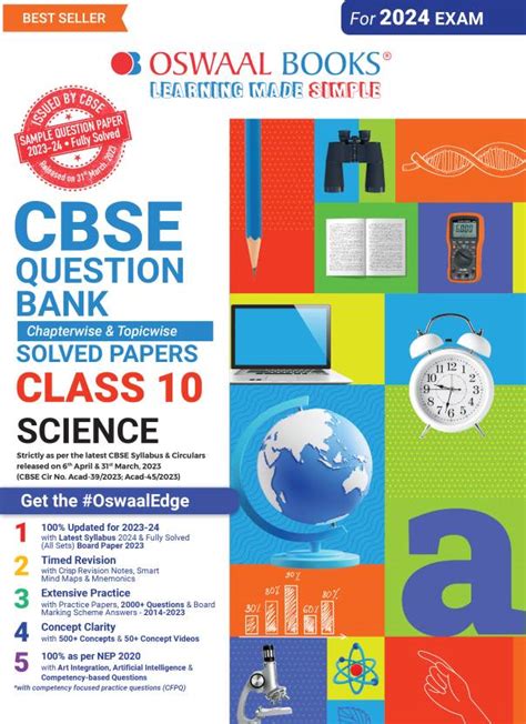 Oswaal Cbse Class 10 Science Question Bank 2023-24 Book: Buy Oswaal Cbse Class 10 Science ...