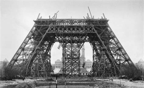 Eiffel Tower under construction, 1887-1889 - Rare Historical Photos