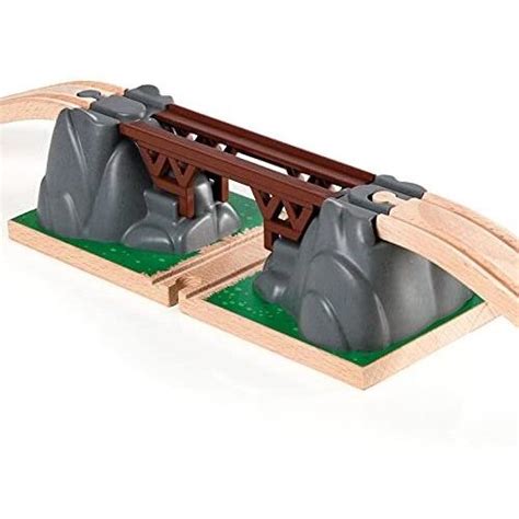 BRIO 33391 Collapsing Train Bridge for Kids Age 3 Years Up