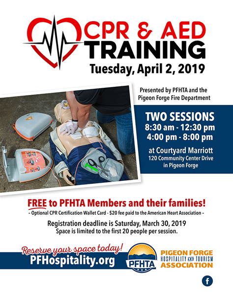 CPR/AED TRAINING - Pigeon Forge Hospitality and Tourism Association