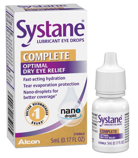 Systane Complete, Lubricant Eye Drops for Dry Eye Symptoms, 5ml - Walmart.com - Walmart.com