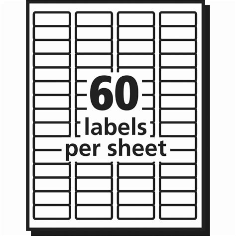 Free Template For Labels 30 Per Sheet - Sfiveband.com