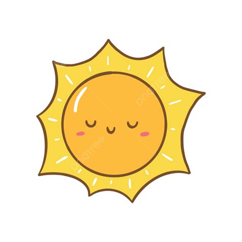 Happy Face Sun Vector Art PNG, Cute Happy Sun Vector, Cartoon, Sun ...