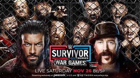 WWE Survivor Series WarGames 2022: Start Times, How to Watch and Full ...