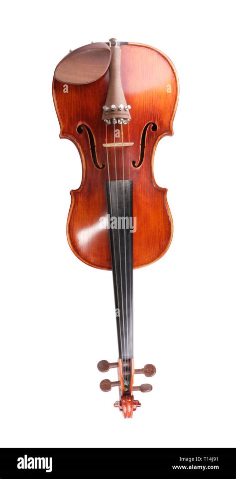 Red Violin Isolated Stock Photo - Alamy