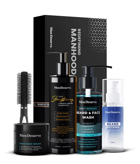 Best Premium Grooming Kit for Men |Face, Hair & Beard Care |Men Deserve