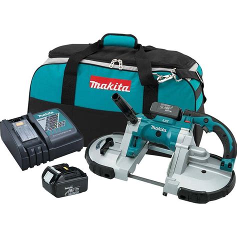 Makita 18-Volt LXT Lithium-Ion Cordless Portable Band Saw Kit-XBP02 - The Home Depot