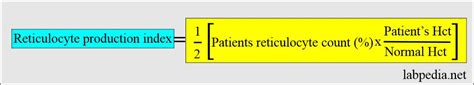 Reticulocyte count (retic count) and interpretations