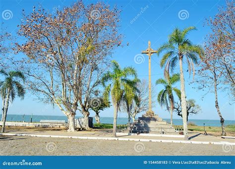 Monument To the First Mass Prayed in Brazil Editorial Stock Photo ...