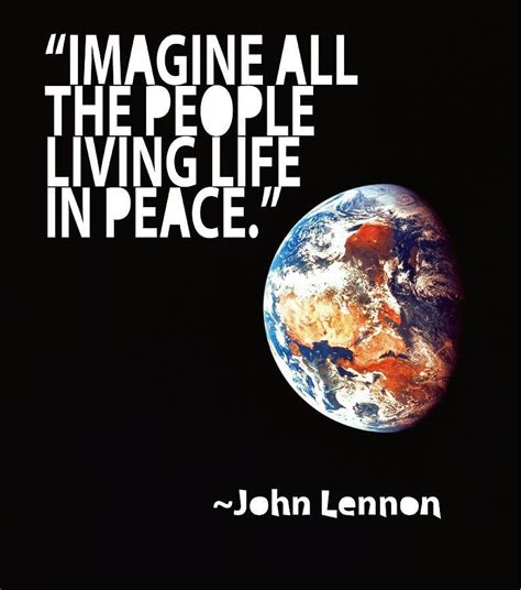 John Lennon Imagine Peace Poster