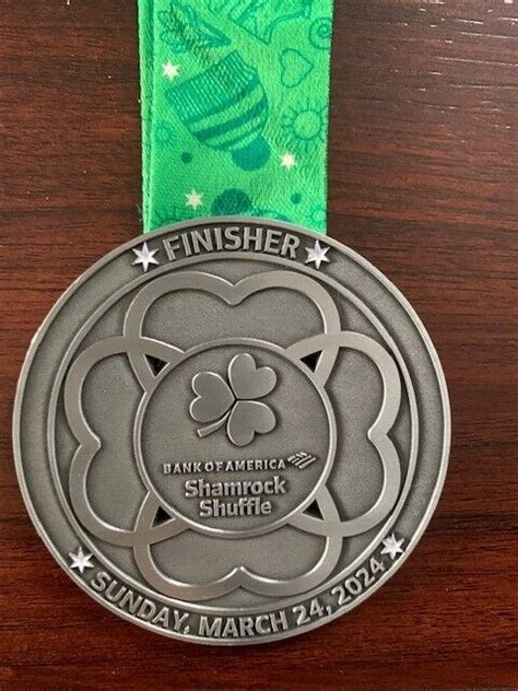 2024 Shamrock Shuffle Chicago Medal Finisher Running 8K Race | eBay