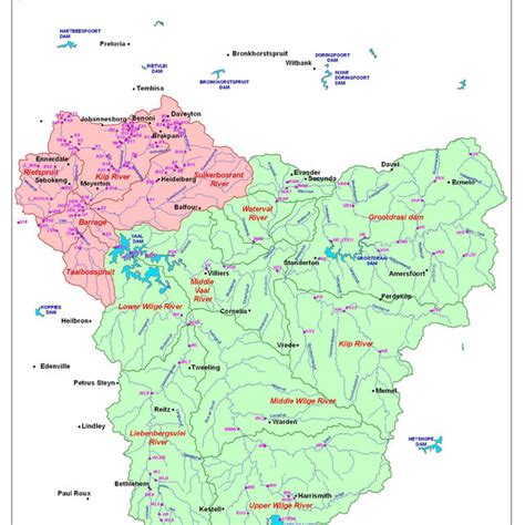 (PDF) Effects of human activities on the Waterval River, Vaal River ...