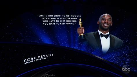 PHOTO Kobe Bryant Honored At The Oscars