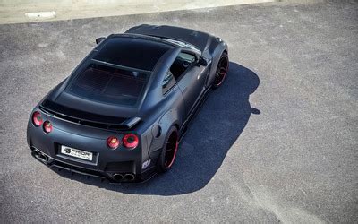 2015 Prior Design Nissan GT-R back view from top wallpaper - Car wallpapers - #49887