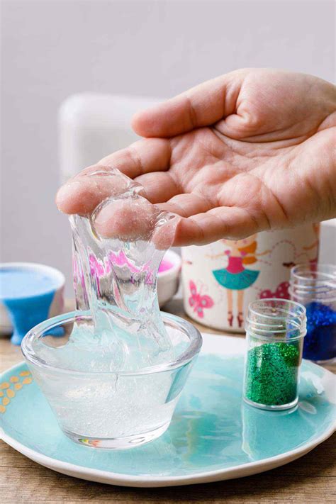 How to Make Clear Slime (You Can Actually See Through!) - Toy Notes