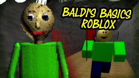 Baldi's Basics [Beta] | Baldi's Basics Roblox - YouTube