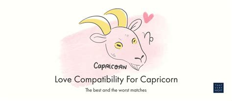 Capricorn Love and Relationship Compatibility: Find out who's the best ...