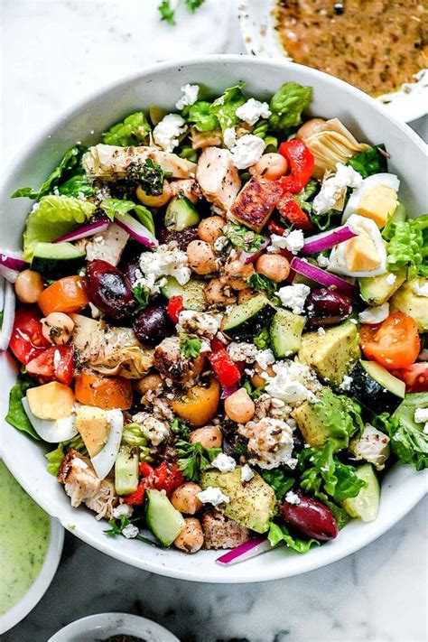 Greek Cobb Salad - foodiecrush .com