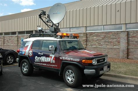 SkyWarn 7 severe weather storm chaser vehicle | KB9VBR J-Pole Antennas