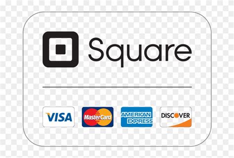 Square Credit Card Logos - Square Payment, HD Png Download - 680x487(#2260253) - PngFind