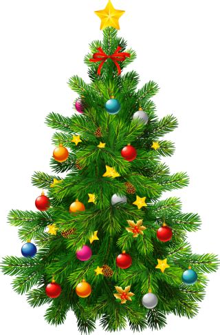 Christmas Tree Transparent PNG, Christmas Tree Transparent Transparent Background - FreeIconsPNG