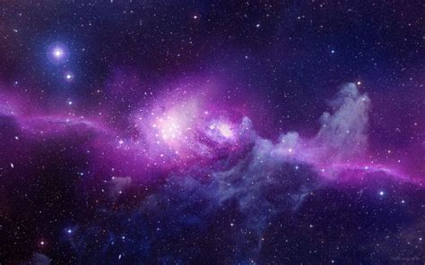 Wallpaper purple and gray nebula digital wallpaper, space, stars, space art