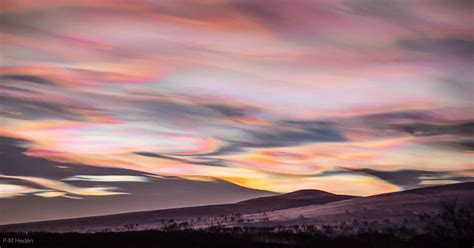 NASA shares stunning photo of rare 'mother-of-pearl clouds' over Sweden - Mirror Online