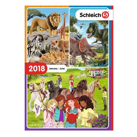 Schleich collectors booklet 2018.