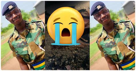 Photos of the soldier who was murdered in Ashaiman