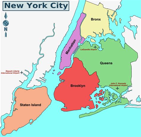 Map of NYC Boroughs | Perfect Strangers of NYC