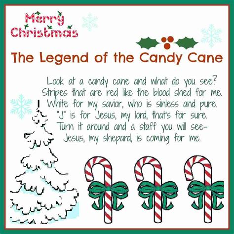 The Legend of the Candy Cane: Free Printable and a Giveaway! - Daily Dish with Foodie Friends Friday