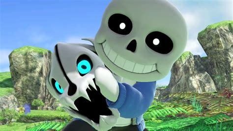 Sans in Super Smash Bros. Ultimate - YouTube