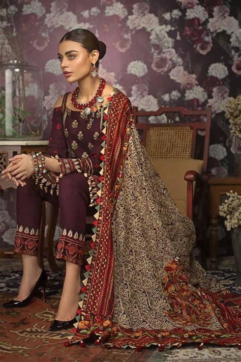 Gul Ahmed Winter Collection 2019 – K-84 – YourLibaas