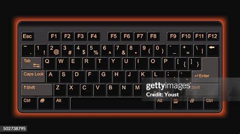 Red Backlit Keyboard Photos and Premium High Res Pictures - Getty Images