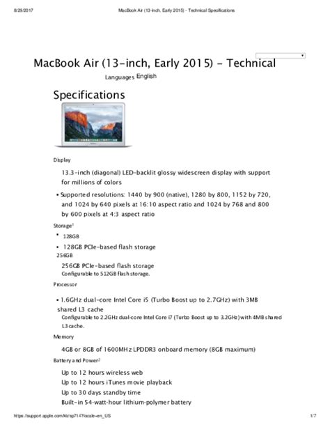 apple power mac g5 specs