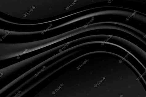 Free Vector | Realistic glossy black background