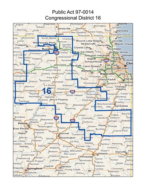 Will County Politics: Maps of Illinois Congressional Districts 2014