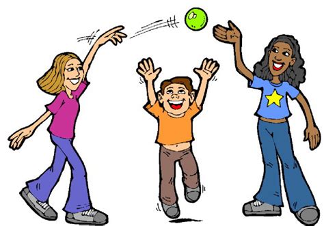 Children playing kids playing sports clipart free images – Clipartix