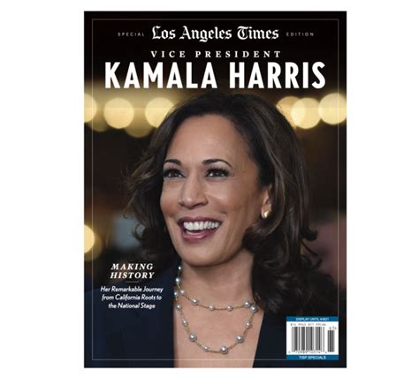 "Vice President Kamala Harris," a Los Angeles Times Special Edition ...