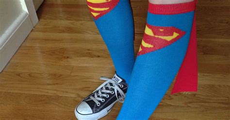 Love 'em: Superman socks ... with capes!